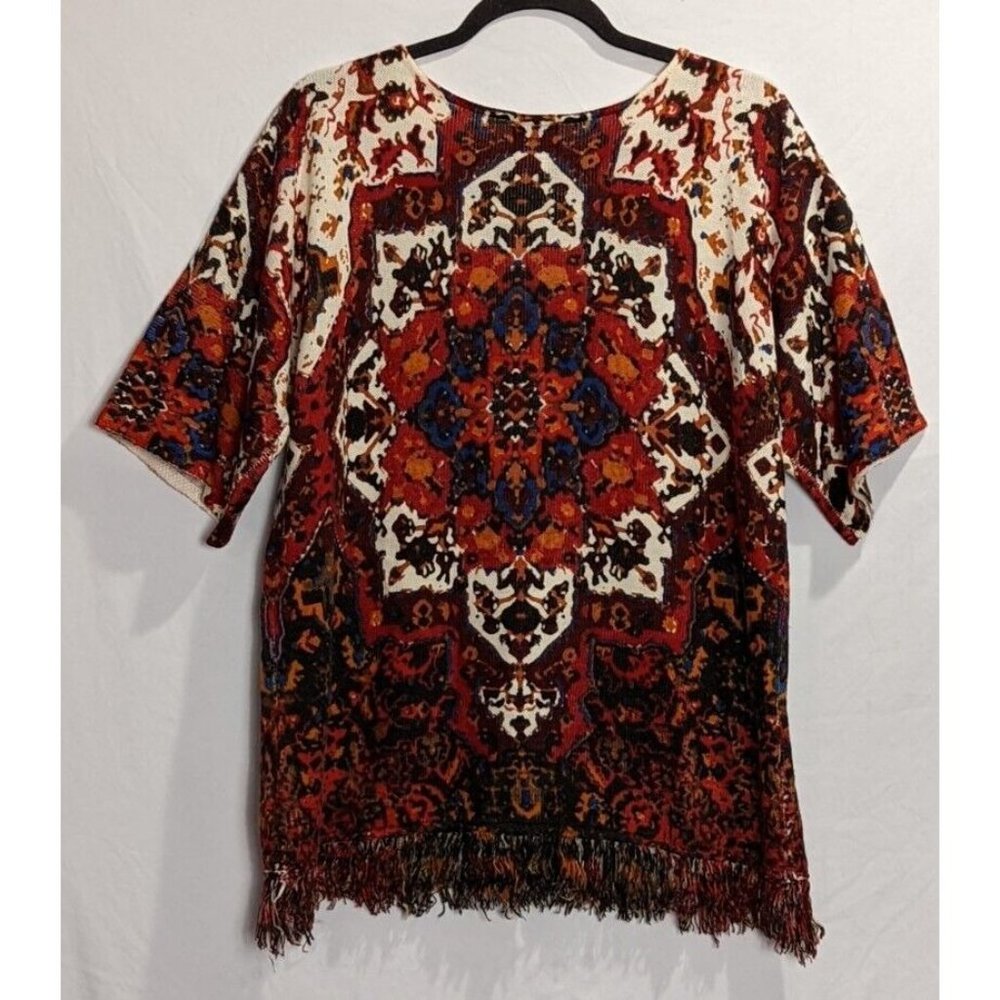 Ruby Rd. Large Top Fringe COLORFUL Stretchy COMFY - Picture 6 of 9
